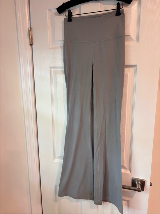 lululemon athletica Pants - Lululemon gray wide leg leggings size 6